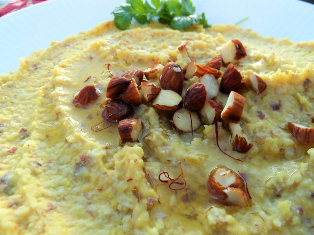 Saffron Almond Butterbean Dip Recipe